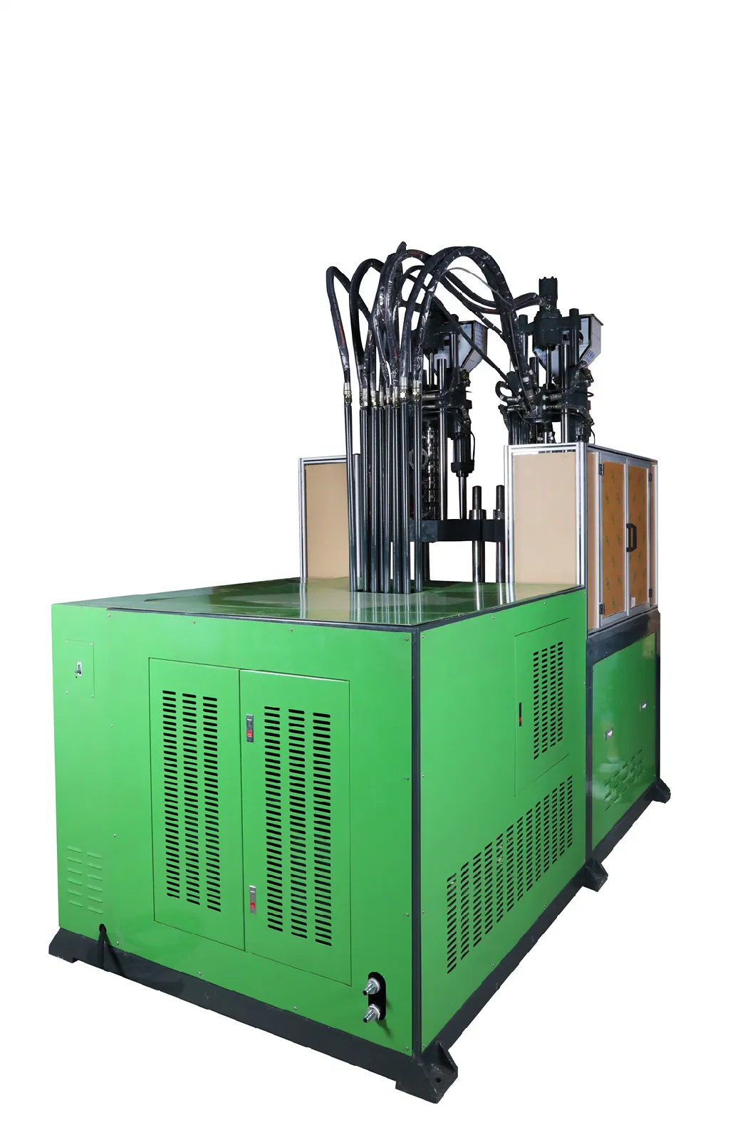 High Speed Two Colors Plastic Rotary Table Injection Molding Machine